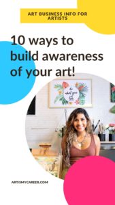 Top 10 ways to promote your art business this year Take your art business to the next level with these free marketing tips pinterest pin