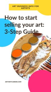 How to start selling your art in three steps. How to use Search Engine Optimisation (SEO) to reach more customers, How to use Social Media Marketing, How to use Email Marketing, How to use Display Ads, and How to Use Paid Search ads.